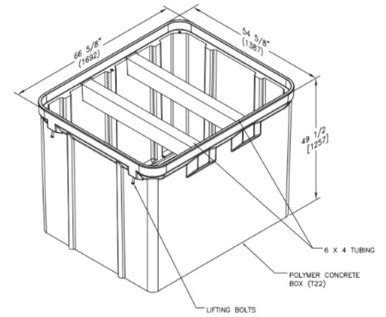 quazite box 48x60x48